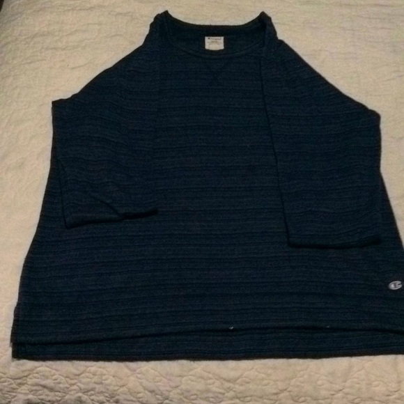 Navy blue Champion hoody - Picture 1 of 1